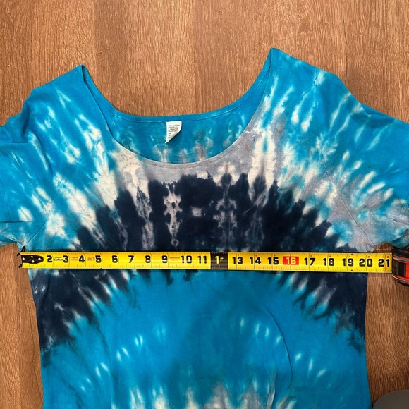 Dharma Trading Co. Blue Tie-Dye Dress - Picture 7 of 8